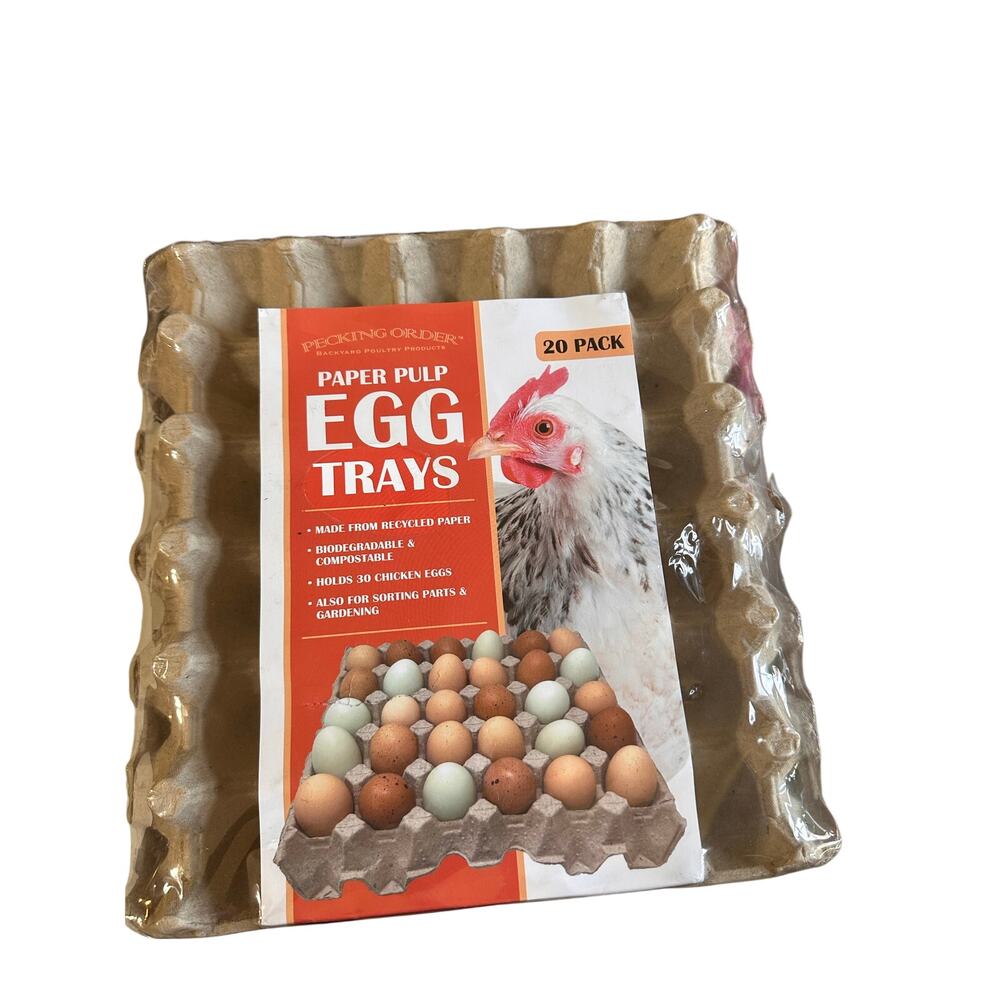 Paper Pulp 30 Egg Tray - 20 pack